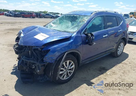 2018 Nissan Rogue Sv from USA, damaged, VIN KNMAT2MT5JP622534